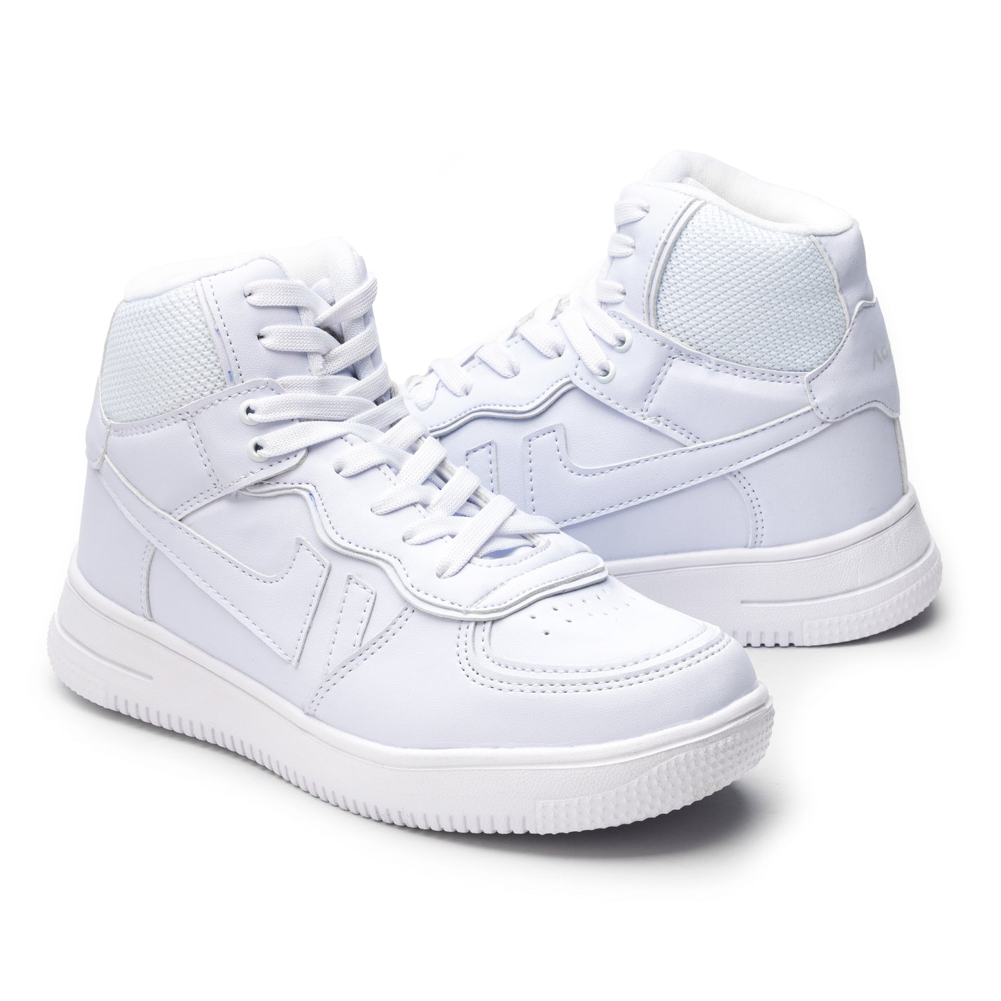 Tenis escolar tipo Bota en color Blanco para niño Adiora 1606