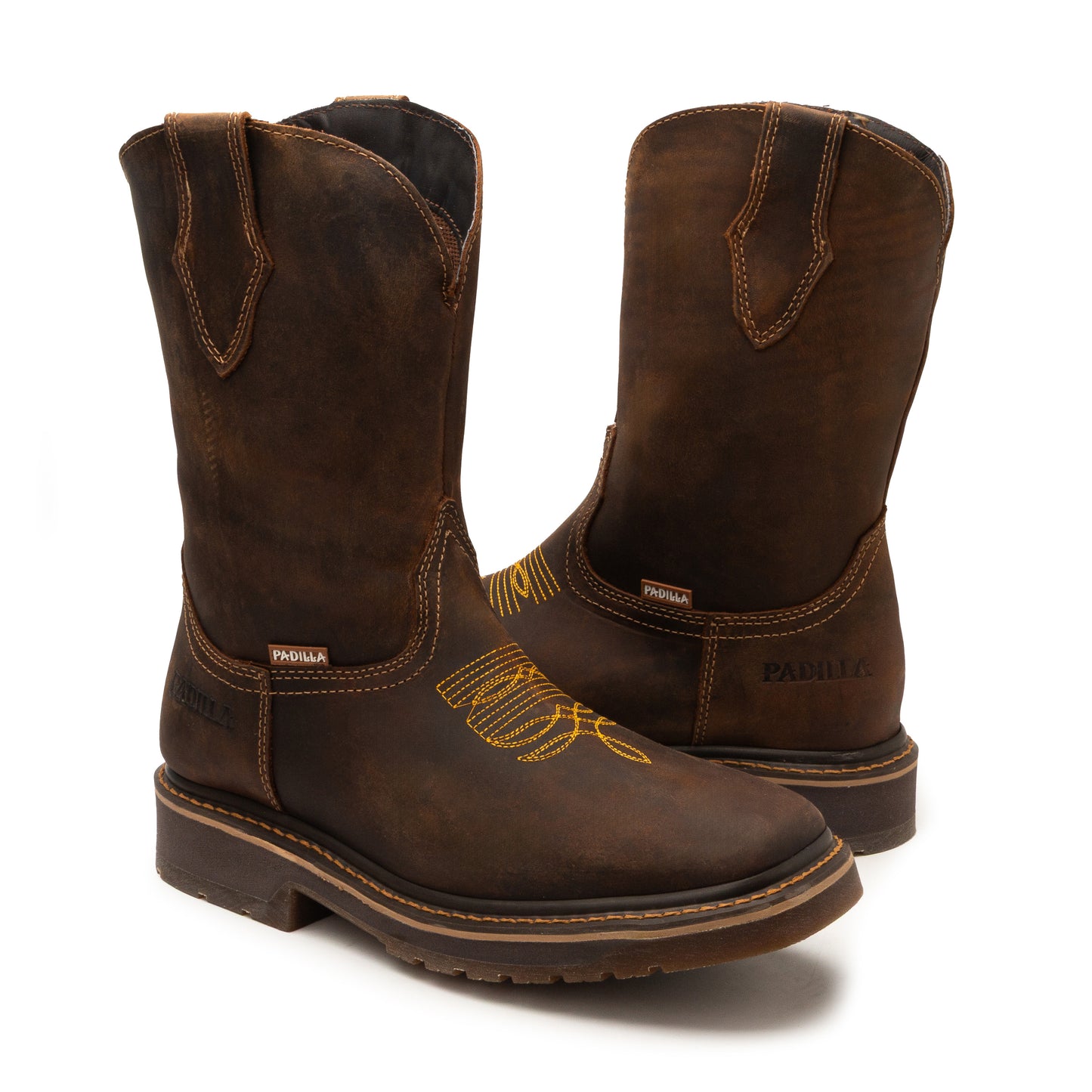 Bota tipo Roper para caballero marca Botas Padilla M701