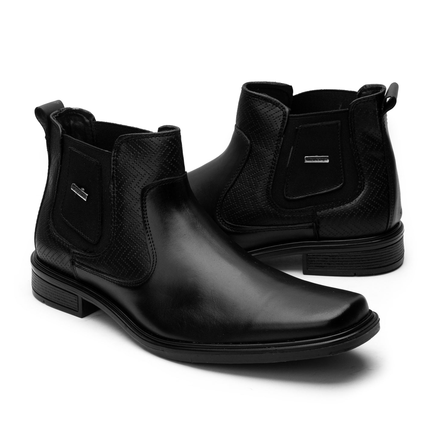 Botin De Vestir Para Caballero Color Negro Stefano H42861