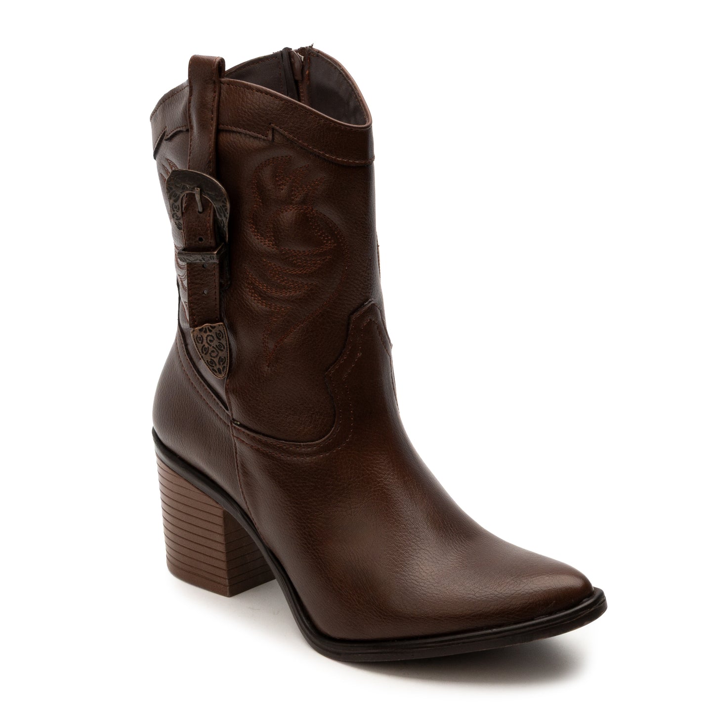 Botin Tipo Cowboy Vaquero Para Dama Suzy Love 6041