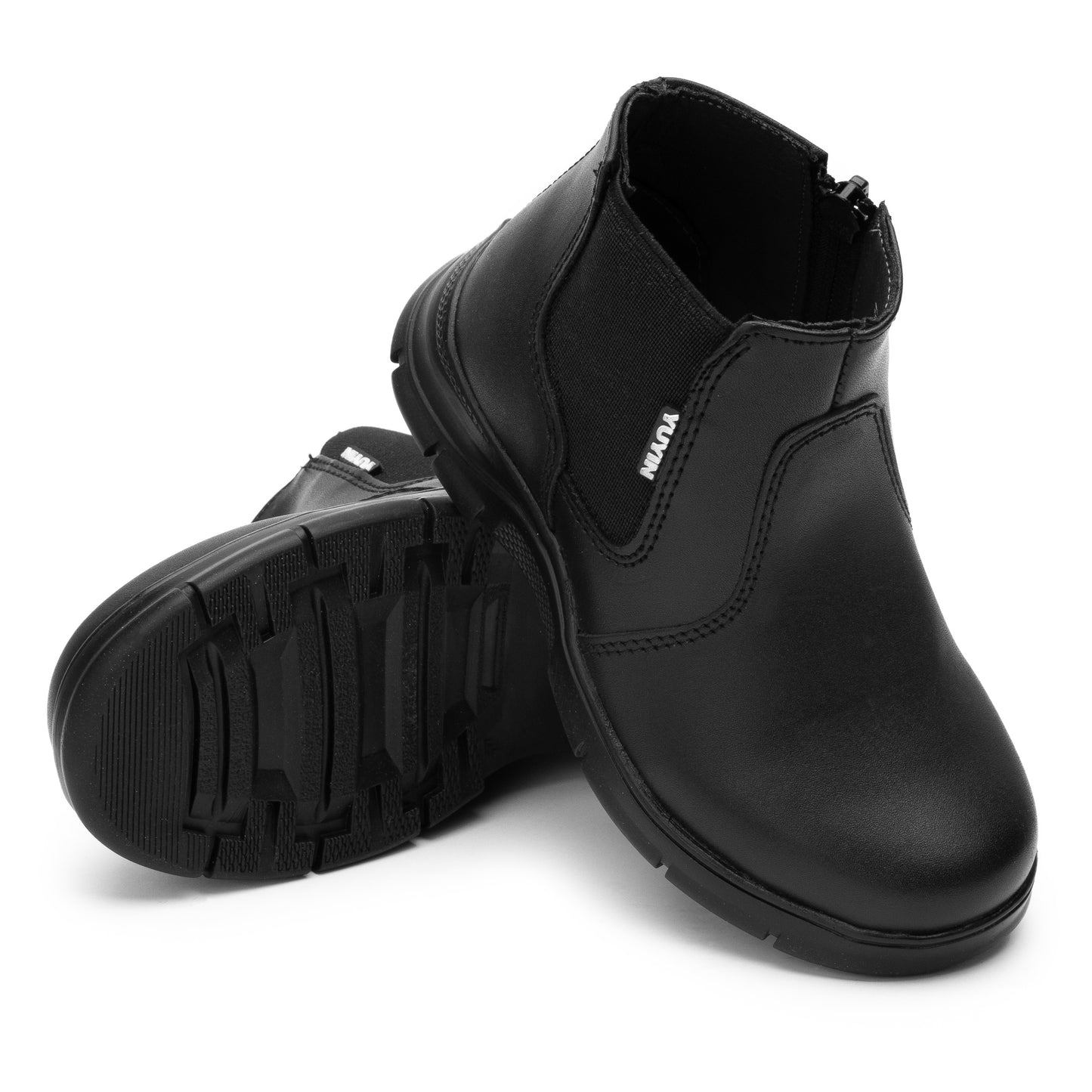 Zapato Escolar color negro tipo Bota para Niño Yuyin 23272 15 al 25