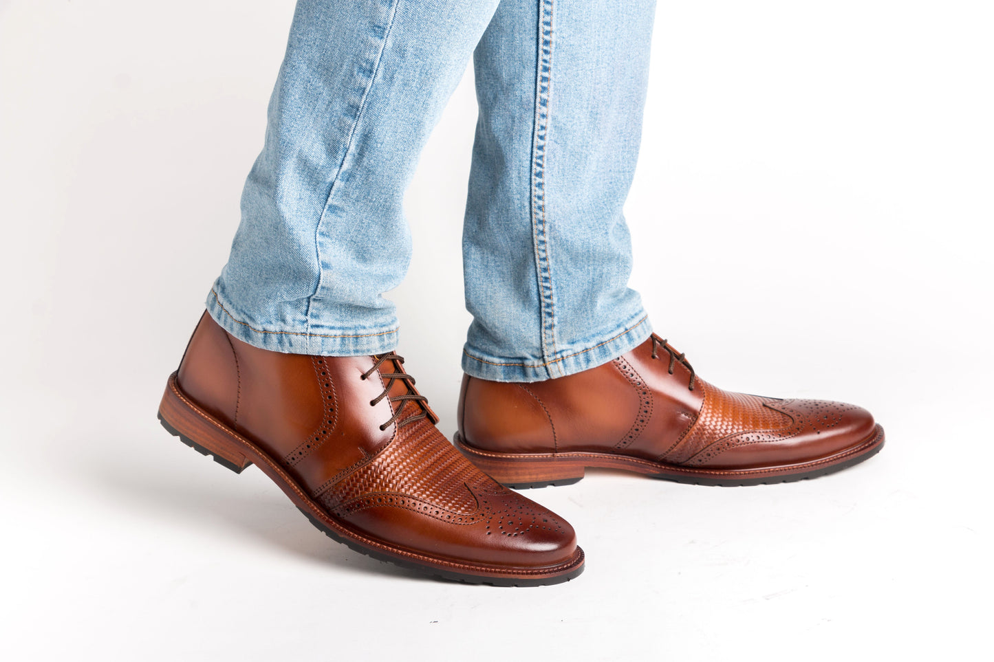 Zapato de Vestir en Color Miel para Hombre