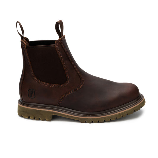 Bota tipo chelsea color marron contsruccion goodyear welt Botas Padilla C1108