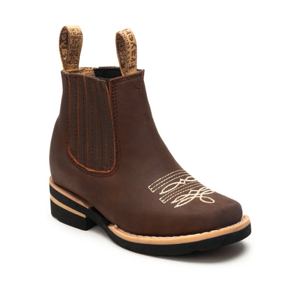 Botin Vaquero Rodeo color Tang Para Niño Ringle