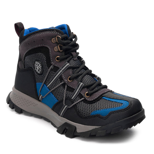 Bota tipo Hiking en Color Gris Azul para Caballero Speedy 7717