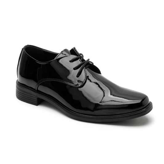 Mocasin Charol Negro para Niño/Joven King Walker 8019