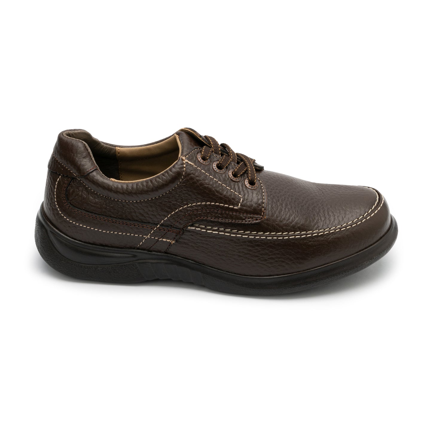 Zapato Casual para Caballero color Negro y café La Pag 5005