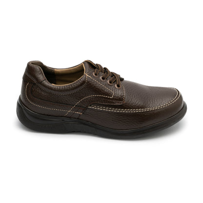 Zapato Casual para Caballero color Negro y café La Pag 5005