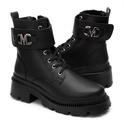 Bota Tipo Combat Militar para Dama 3712