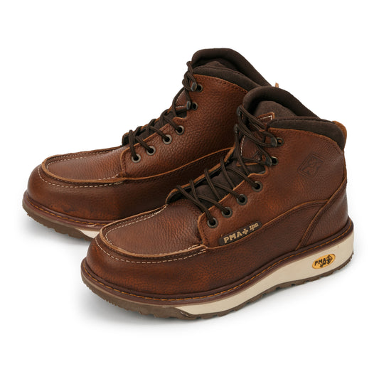 Bota casual tipo vintage de piel para caballero PMA 2338