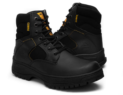 Bota táctica corta en color negro para caballero ROMBAR 4043