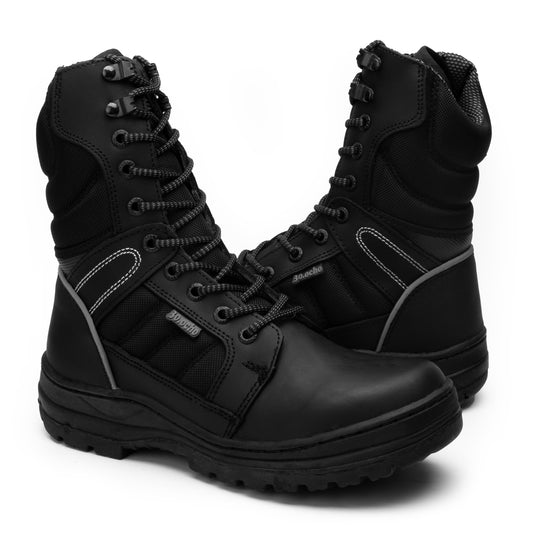 Bota Táctica tipo Militar en Color Negro para Hombre Marca Rombar 4503