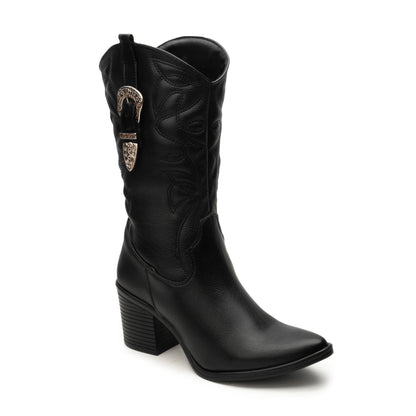 Bota tipo Cowvoy Vaquera Western para dama Suzy Love 6031