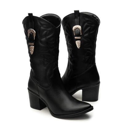 Bota tipo Cowvoy Vaquera Western para dama Suzy Love 6031