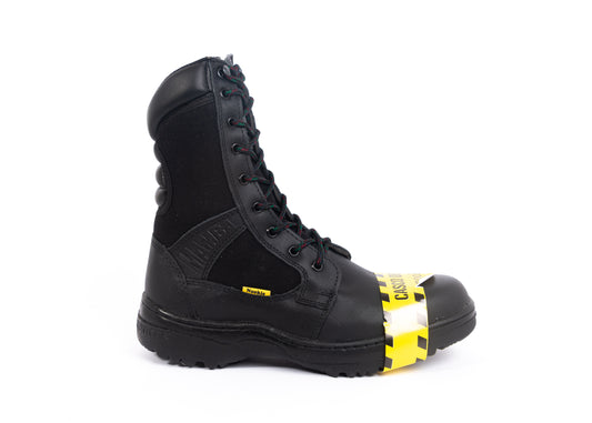 Bota Táctica tipo Militar en Color Negro Con Casquillo para Hombre Marca Topeko 4075