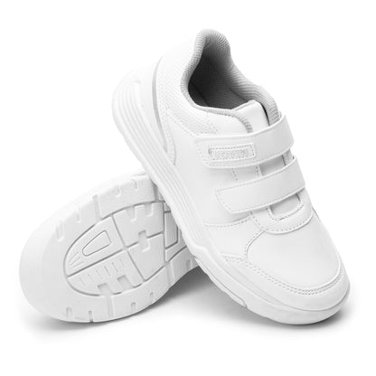 Tenis Color Blanco escolar para Niños Yuyin 24402