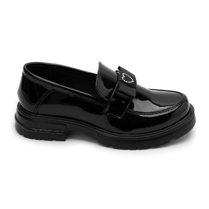 Zapato escolar charol negro para Niña Yuyin 26353