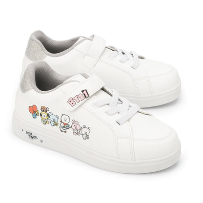 Tenis blanco para niña Yuyin BT 6080
