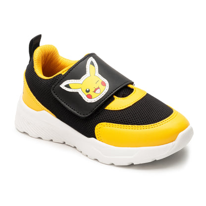 Tenis para niño Pokemon color Negro Amarillo Yuyin PO4030