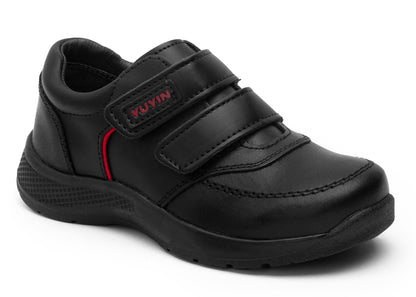 Zapato Escolar con Contactel Velcro para Niño Marca Yuyin 20070